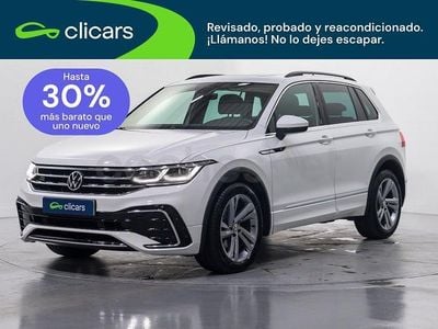 Usado VW Tiguan Allspace R-line 150 CV (110 kW) 2021 Blanco SUV