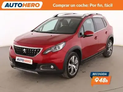 Usado Peugeot 2008 Allure 110 CV (80 kW) 2017 Rojo SUV