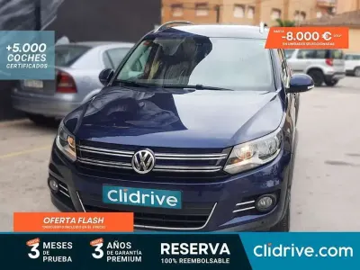 Occasion VW Tiguan 110 ch (80 kW) 2014 Bleue SUV