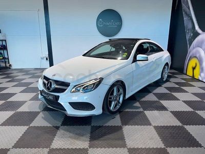 Usado Mercedes E220 170 CV (125 kW) 2013 Blanco Coupe