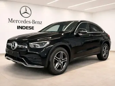 Usado Mercedes GLC300e 321 CV (236 kW) 2021 Negro Coupe