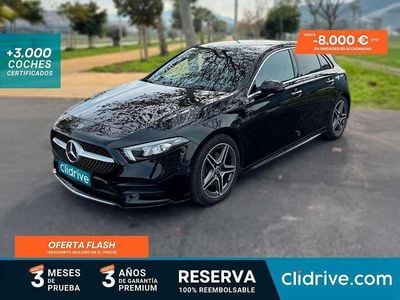 Usado Mercedes A180 109 CV (80 kW) 2020 Negro Utilitario