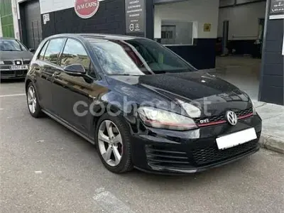 Usado VW Golf VII GTI 220 CV (161 kW) 2015 Negro Berlina