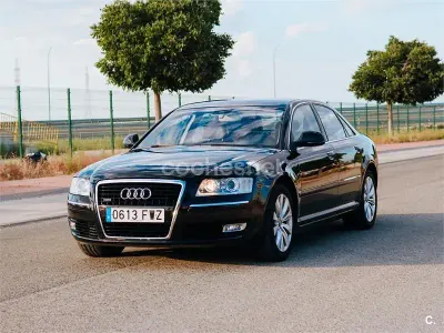 Usado Audi A8L Comfort 233 CV (171 kW) 2007 Negro Berlina
