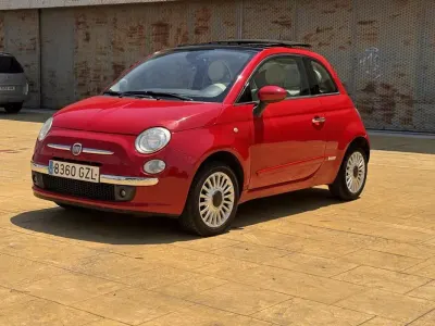 Usado Fiat 500 101 CV (74 kW) 2010 Rojo Utilitario