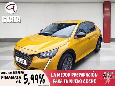 Usado Peugeot e-208 Allure 100 kW (136 CV) 2023 Amarillo Utilitario