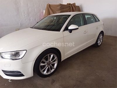 Usado Audi A3 Advanced 110 CV (80 kW) 2015 Blanco Berlina
