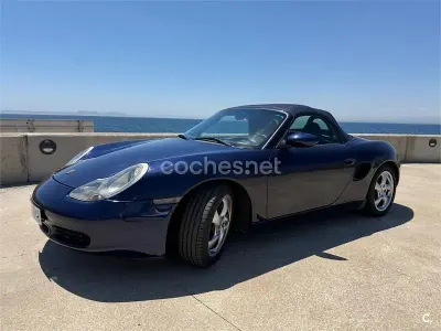 Usado Porsche Boxster S 252 CV (185 kW) 2002 Azul Descapotable