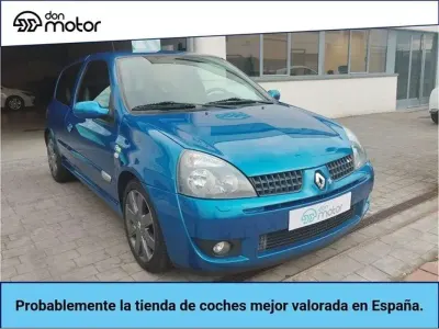 Usado Renault Clio 182 CV (133 kW) 2005 Azul Utilitario