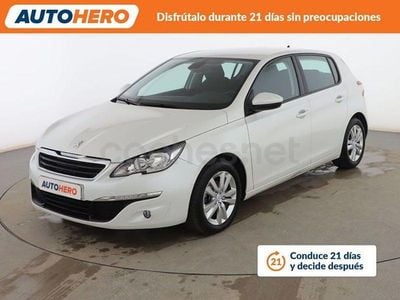 Usado Peugeot 308 Active 120 CV (88 kW) 2014 Blanco Berlina