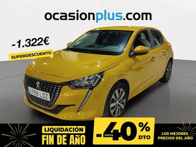 Amarillo Usado 2020 Peugeot 208 Active Utilitario | 11.900 € (Precio justo)