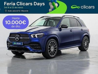Usado Mercedes GLE350 272 CV (200 kW) 2021 Azul SUV