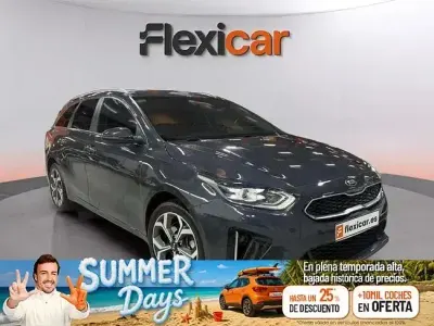 Usado Kia Ceed 141 CV (103 kW) 2020 Gris Utilitario