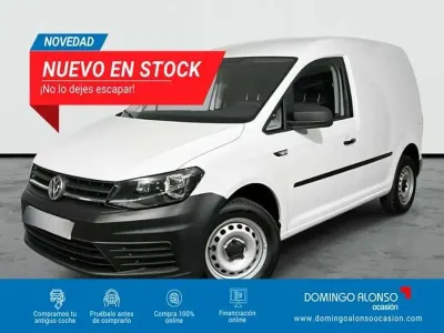 Usado VW Caddy Pro 75 CV (55 kW) 2018 Blanco Monovolumen