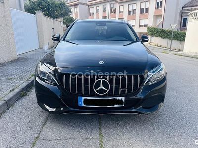 Usado Mercedes C220 Avantgarde 170 CV (125 kW) 2015 Negro Familiar