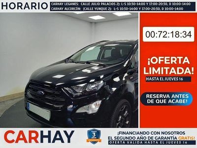 Usado Ford Ecosport ST-Line 125 CV (91 kW) 2022 Negro SUV