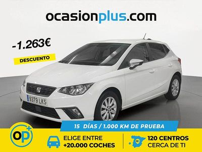 Usado Seat Ibiza Style Plus 95 CV (69 kW) 2020 Blanco Utilitario