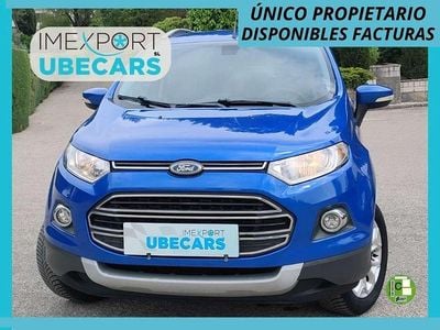 Brugt Ford Ecosport Titanium 95 HK (69 kW) 2017 Blå SUV
