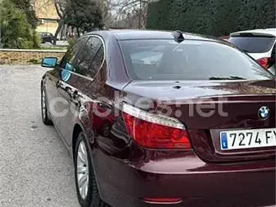 Usado BMW 520 163 CV (119 kW) 2007 Granate Berlina