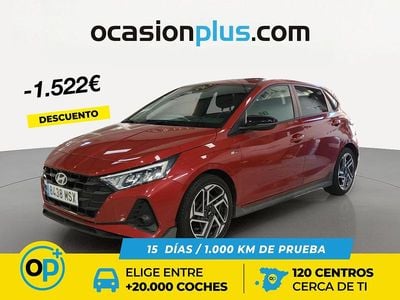 Rojo Usado 2024 Hyundai i20 N Line Berlina | 16.750 € (Precio justo)