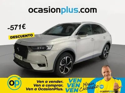Usado DS Automobiles DS7 Crossback Bastille Plus 180 CV (132 kW) 2021 Gris SUV