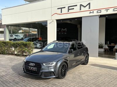 Usado Audi A3 S-Line 190 CV (139 kW) 2019 Gris / plata Berlina