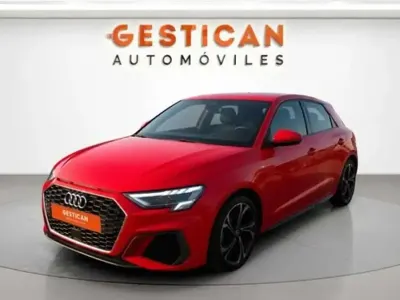 Usado Audi A3 Sportback S-Line 204 CV (150 kW) 2021 Rojo Utilitario
