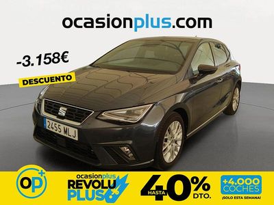 Usado Seat Ibiza FR 110 CV (80 kW) 2023 Gris Berlina