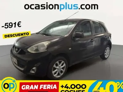 Usado Nissan Micra Acenta 80 CV (58 kW) 2017 Negro Utilitario