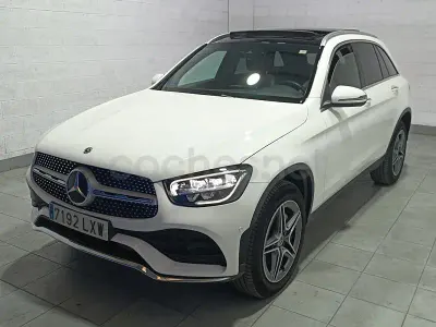 Usado Mercedes GLC300e 320 CV (235 kW) 2022 Blanco SUV