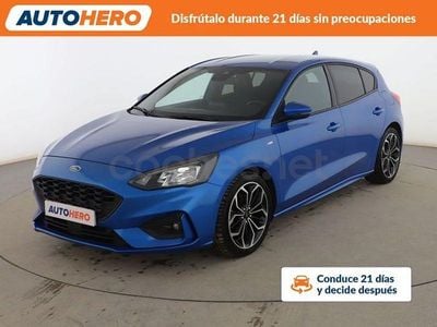 Azul Usado 2021 Ford Focus ST-Line Berlina | 15.799 € (Precio justo)
