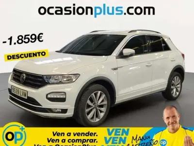 Usado VW T-Roc Advance 110 CV (80 kW) 2021 Blanco SUV