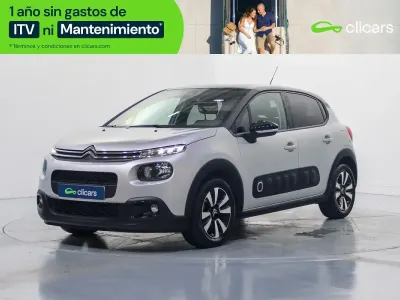 Usado Citroën C3 PureTech 82 CV (60 kW) 2018 Gris / plata Utilitario