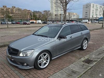 Usado Mercedes C320 Avantgarde 224 CV (164 kW) 2009 Gris / plata Familiar