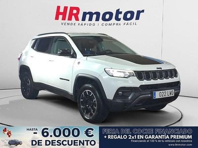 Blanco Usado 2022 Jeep Compass Trailhawk SUV | 21.290 € (Precio justo)