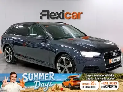 Usado Audi A4 150 CV (110 kW) 2016 Negro Berlina