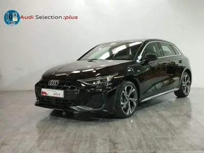 Usado Audi A3 e-tron S-Line 204 CV (150 kW) 2025 Negro Utilitario