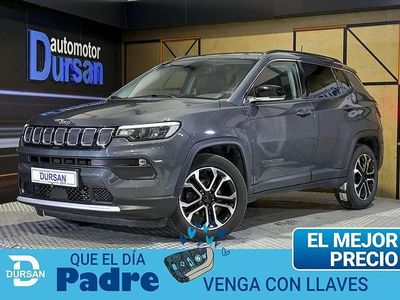 Usado Jeep Compass Limited 131 CV (96 kW) 2021 Gris SUV