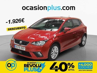 Usado Seat Ibiza Style 115 CV (84 kW) 2018 Rojo Utilitario