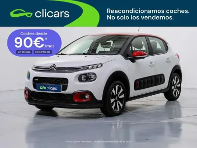 Usado Citroën C3 Feel 68 CV (50 kW) 2017 Blanco Utilitario