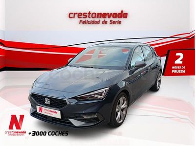 Usado Seat Leon FR 116 CV (85 kW) 2025 Gris / plata Berlina