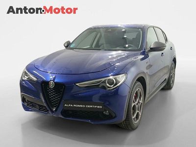 Azul Usado 2021 Alfa Romeo Stelvio Sprint SUV | 26.900 € (Precio justo)