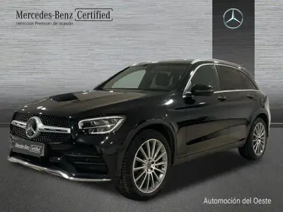 Usado Mercedes GLC220 194 CV (142 kW) 2021 Negro
