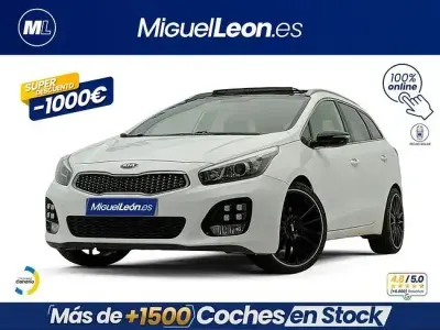 Usado Kia Ceed GT GT-Line 136 CV (100 kW) 2017 Blanco