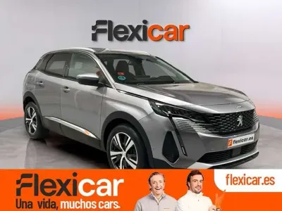 Usado Peugeot 3008 Allure 131 CV (96 kW) 2021 Gris SUV