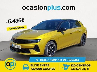 Usado Opel Astra 130 CV (95 kW) 2024 Amarillo Berlina