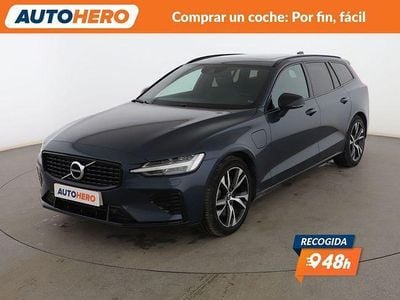 Azul Usado 2022 Volvo V60 Plus Familiar | 32.299 € (Precio justo)