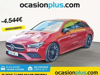 Rojo Usado 2022 Mercedes CLA200 Shooting Brake Familiar | 35.446 € (Un poco caro)