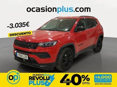 Usado Jeep Compass Night Eagle 130 CV (95 kW) 2022 Rojo SUV