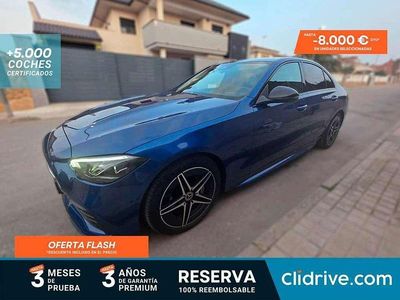 Usado Mercedes C200 204 CV (150 kW) 2022 Azul Berlina